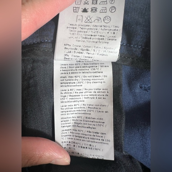 NWT LIU JO men’s navy pants EU58 is US 42 - Picture 6 of 7